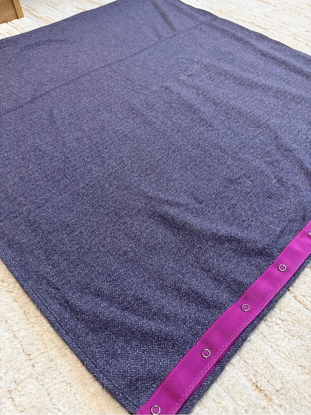 Lululemon Vinyasa Snap Scarf Convertible Wrap Shawl OS Purple Heathered